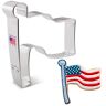 Ann Clark Cookie Cutters Flag Cookie Cutter, 4.75