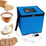 Rusopobe Nieuwe proefdoos voor het maken van brood, deegbewijzen met verwarming broodbewijs, warmhoudmat, warme proefdoos voor het maken van brood, yoghurt, natto (blauw, 43 x 43 cm)