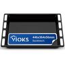 VIOKS Diepe bakplaat, hoog, 446 x 364 x 54 mm, vervanging voor Hotpoint C00099622, Whirlpool 482000022808, bakplaat, geëmailleerd, vetpan, oven/bakplaat, hoge rand, bakplaat