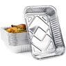 MATANA 25 XXL Wegwerp Aluminium Bakjes 5000ml / 37x22cm Sterk, Lekvrij & Praktisch Koken, Bakken, Grillen, Invriezen