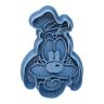 Cuticuter Uitsteekvorm Goofy Gezicht, 8 x 7 x 1,5 cm, Blauw