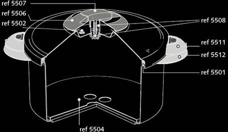 Demeyere Siliconen ring 22 cm