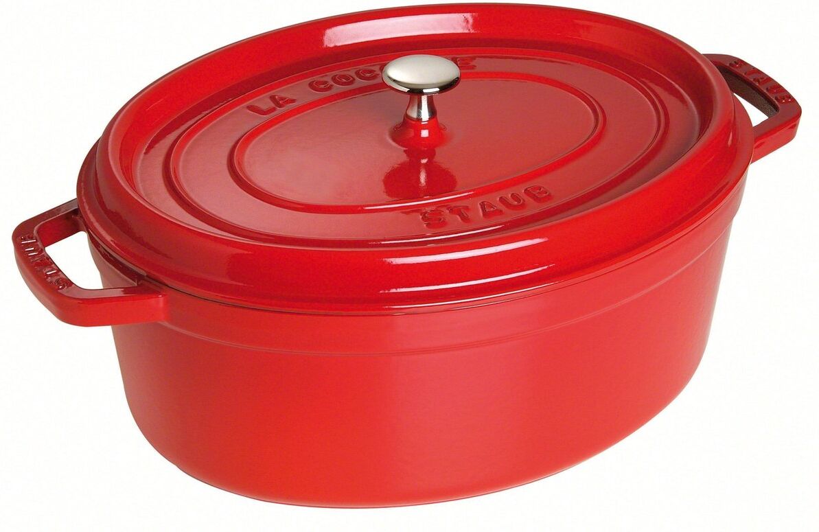 Staub Ovale Cocotte 31 cm - kers 5,5 l