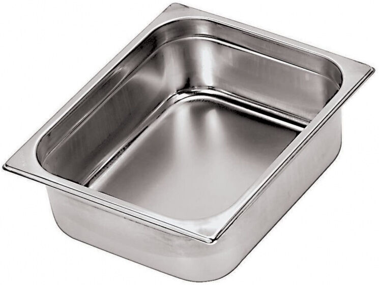 Paderno gastronormbak 53 x 32,5 x 6 cm RVS zilver - Zilver