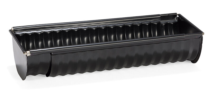 Patisse reerugvorm verstelbaar 25 35 cm staal zwart - Zwart
