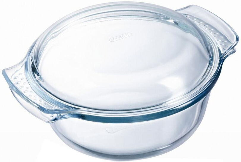 Pyrex ovenschalenset Classic glas transparant 4 delig - Transparant