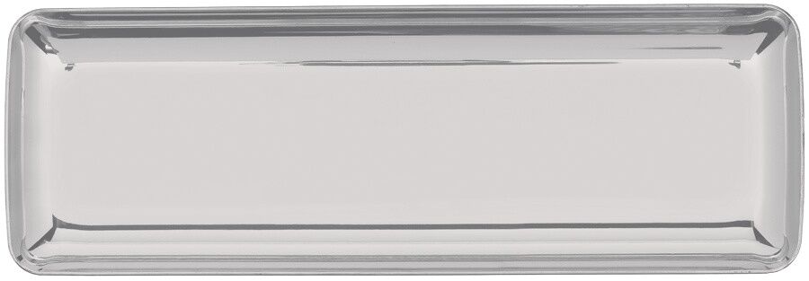 Amscan serveerplaat zilver 19 cm 11 stuks - Zilver