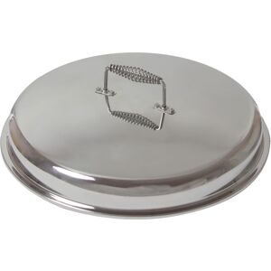 Hällmark Lid for Griddle Pan 48 cm Stainless Steel OneSize, Stainless Steel