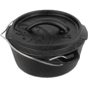 Petromax Dutch Oven FT0.5 With A Plane Bottom Surface Black OneSize, Black