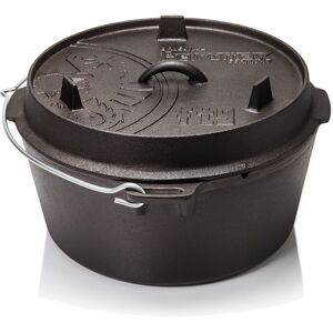 Petromax Dutch Oven FT9 With A Plane Bottom Surface Black OneSize, Black