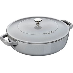 STAUB Chistera kasserolle Ø28 cm 3,7 L Grå