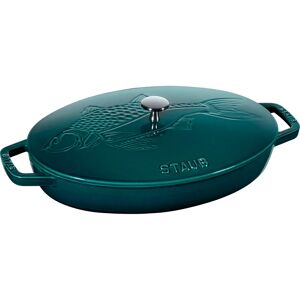 STAUB La Mer oval gryte, tre lager emalje 32 cm