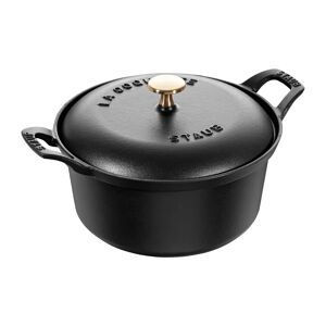 STAUB Vintage La Coquette gryte rund 2,45 L Svart