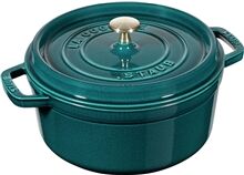 Staub Rund gryte 3,8 L La Mer