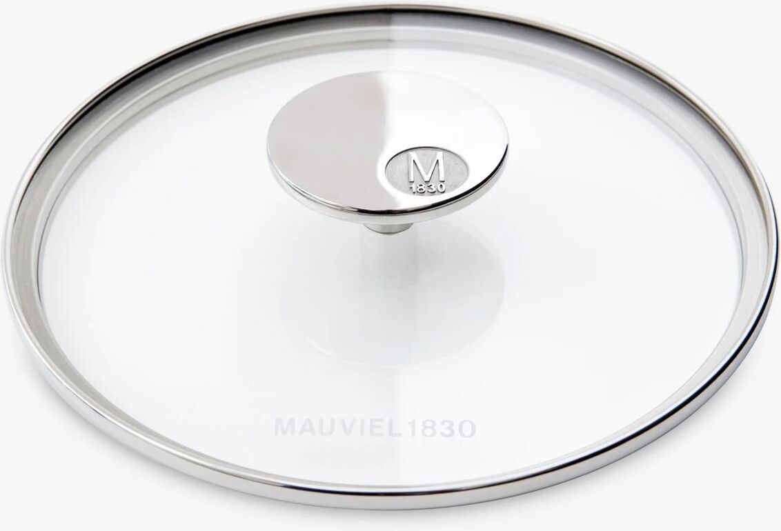 Mauviel M'360 glasslokk klar / stål, Ø20cm