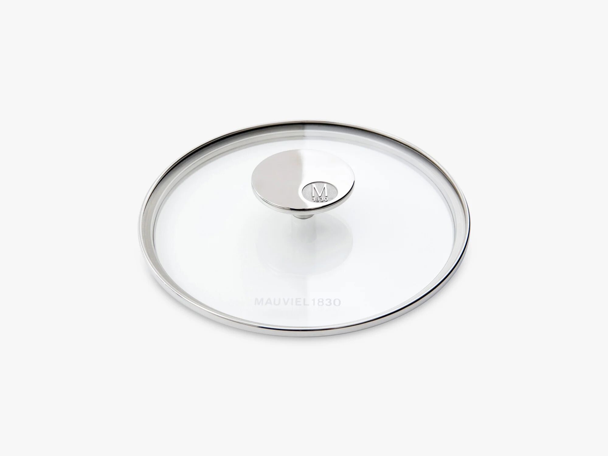 Mauviel M'360 Glass Lokk klar / Stål, Ø18cm