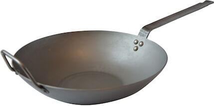 Mauviel Wok Ø30cm kullstål