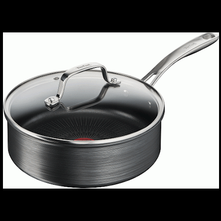 Tefal Unlimited Premium Dyp Traktørpanne 24 cm inkl. glasslokk