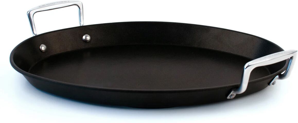 Le Creuset oval fiskpanne 25x40 cm Svart