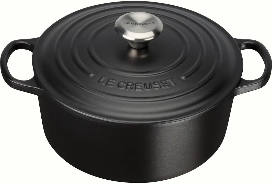 Le Creuset rund gryte 4,2 l Matte Black