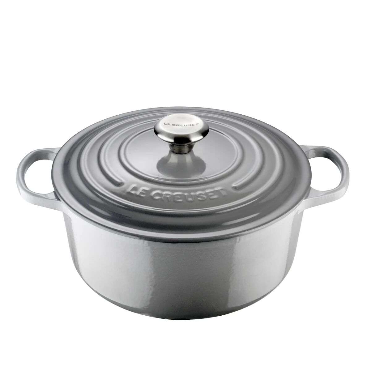 Le Creuset rund gryte 5,3 l Mist gray