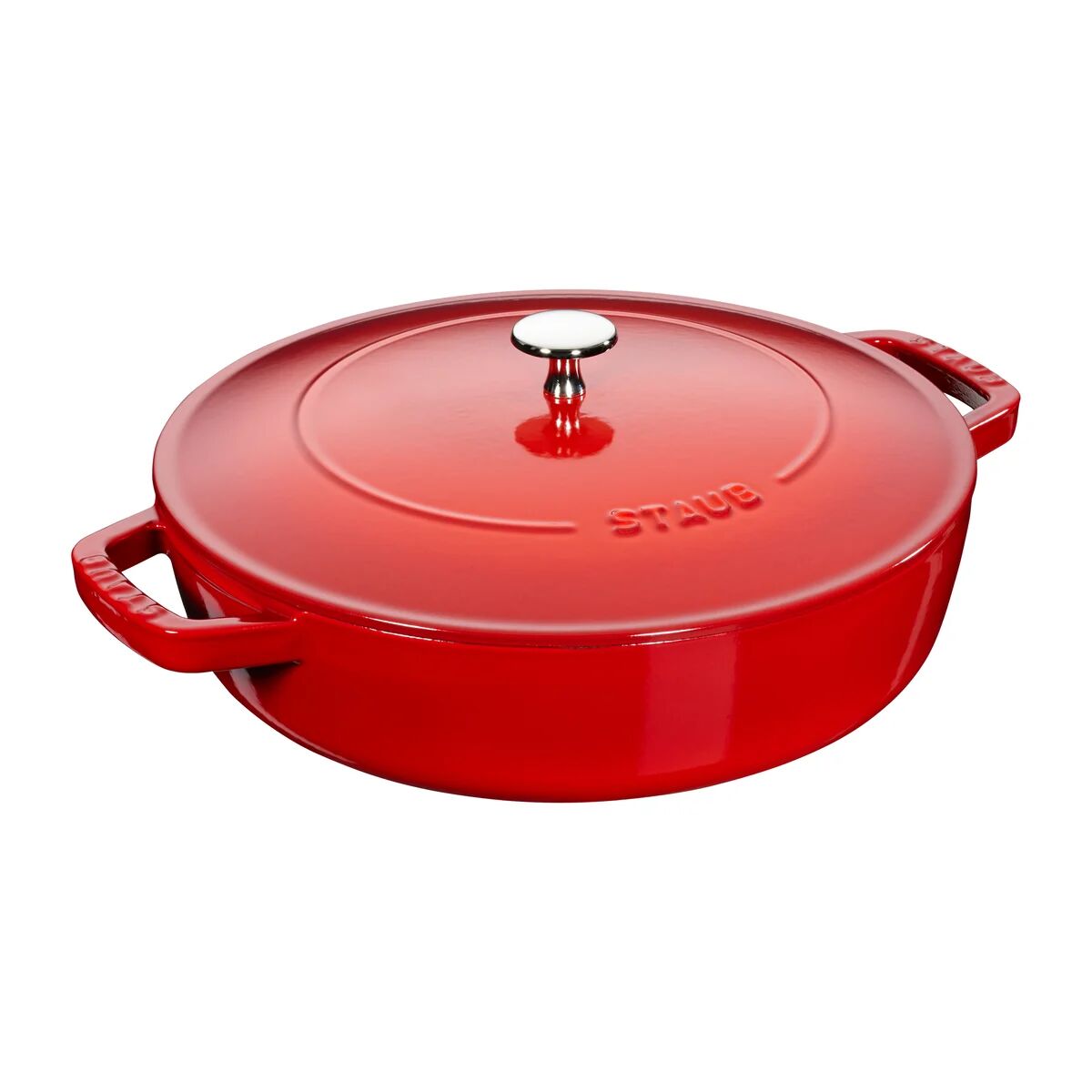 STAUB Chistera kasserolle Ø28 cm 3,7 L Rød