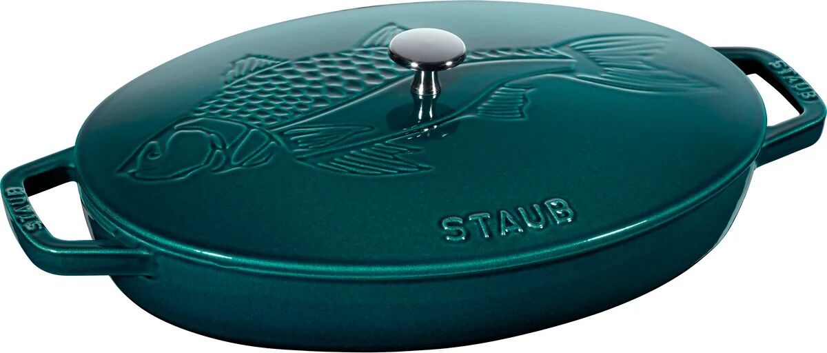 STAUB La Mer oval gryte, tre lager emalje 32 cm