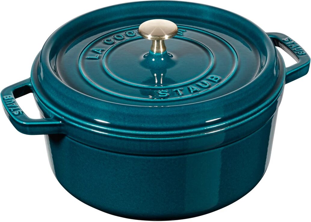 STAUB La Mer rund gryte, tre lager emalje 3,8 l