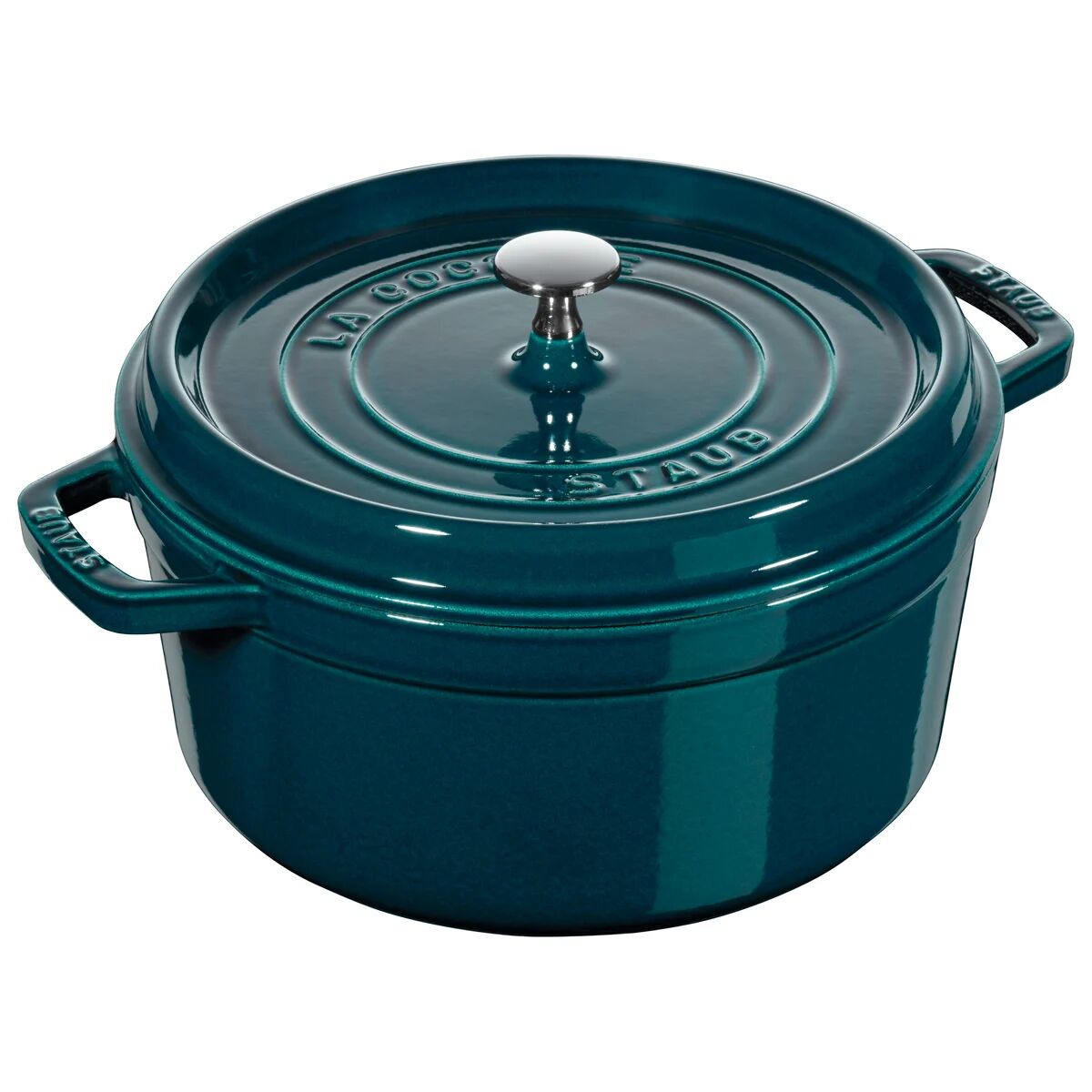 STAUB La Mer rund gryte, tre lager emalje 6,7 l