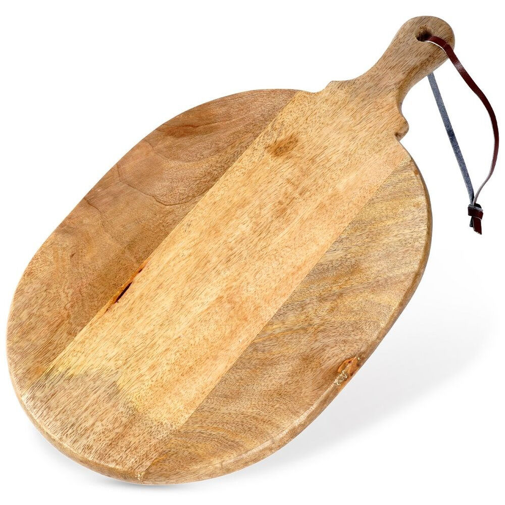 Orion Deska drewniana mango do krojenia i serwowania z uchwytem kuchenna 44x25 cm