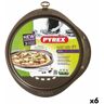 Pyrex Molde para Pizza Asimetria Metal 32 cm (6 Unidades)