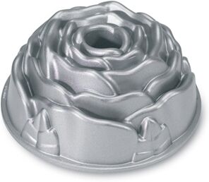 Nordic-Ware Forma Bundt Nordic Ware Rose Prata