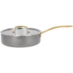 Pillivuyt - Durance Sauté Pan With Lid - Silver - Silver - Stekpannor