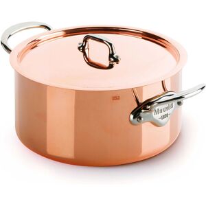 Mauviel - Pot With Lid M'150s Copper/steel - 5,9 L - Grytor Och Kastruller