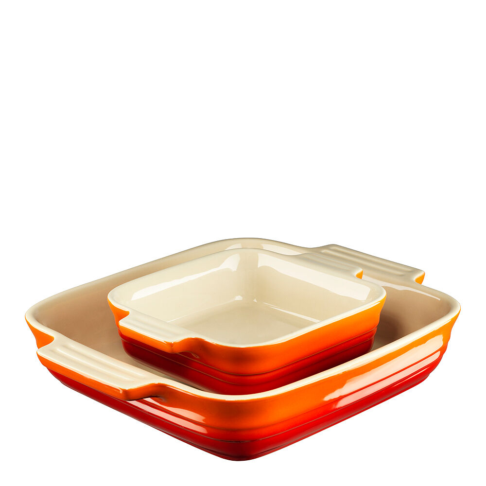 Le Creuset Ugnsformset 23+13 cm Vulkan