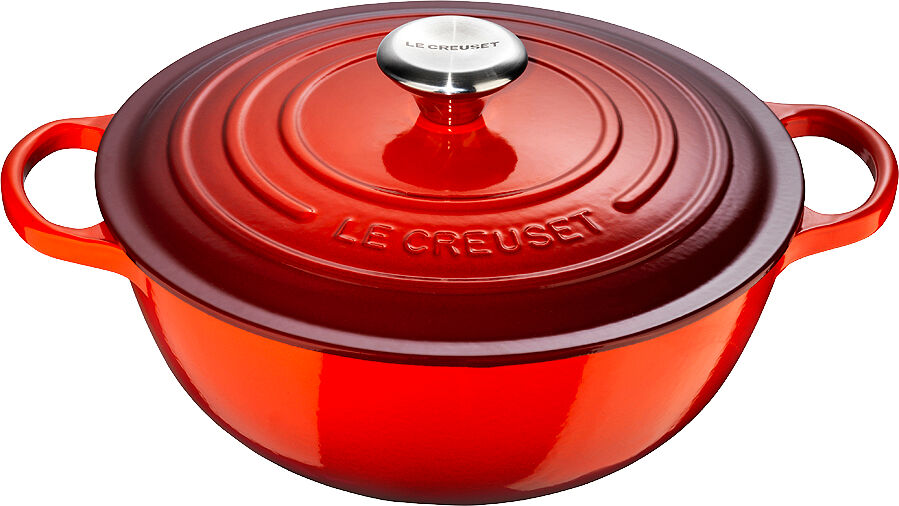 Le Creuset Gjutjärnsgryta rund 32 cm 7 L Cerise