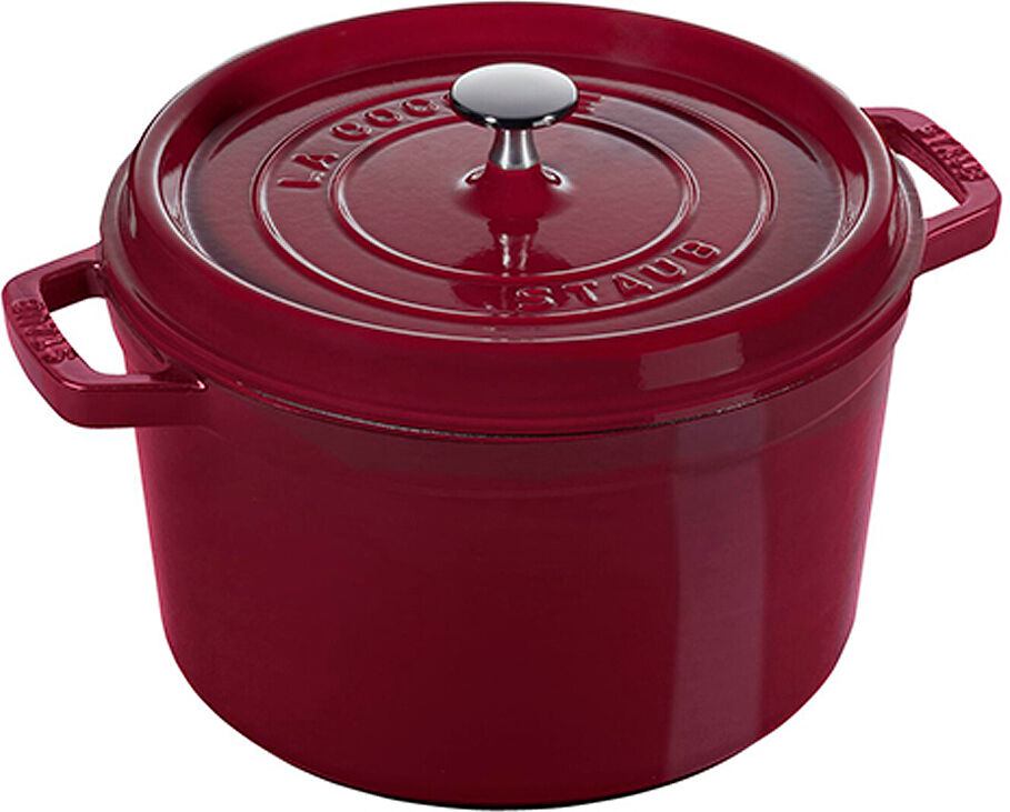 Staub Gryta hög 4,8 L Bordeaux