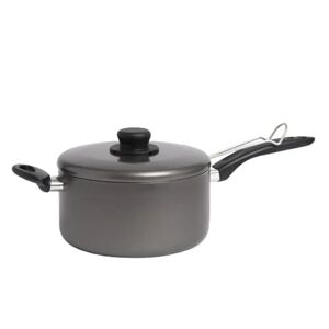 Belfry Kitchen Kayden 30cm Frying Pan with Lid black/gray 12.0 H x 48.0 D cm