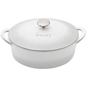 Denby Natural Canvas Cast Iron 28cm Oval Casserole