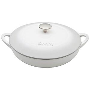 Denby Natural Canvas Cast Iron 30cm Shallow Casserole