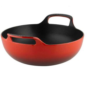 Le Creuset Cerise Cast Iron 24cm Balti Dish