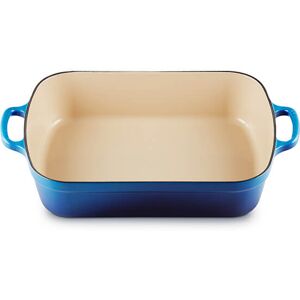 Le Creuset Signature Azure Cast Iron 33cm Rectangular Roaster