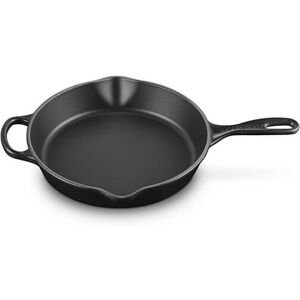 Le Creuset Signature Satin Black Cast Iron 26cm Deep Skillet