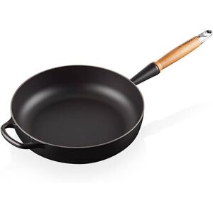 Le Creuset Signature Satin Black Cast Iron 28cm Sauté Pan