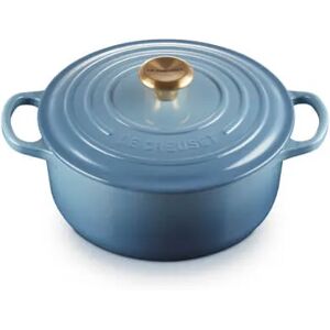 Le Creuset Signature Chambray Cast Iron 20cm Round Casserole