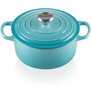 Le Creuset Signature Teal Cast Iron 22cm Round Casserole