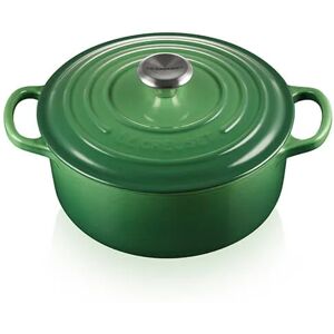 Le Creuset Signature Bamboo Cast Iron 24cm Round Casserole