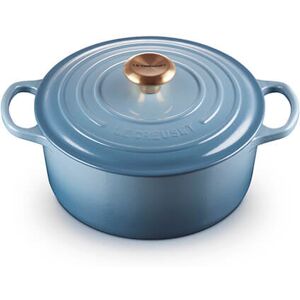 Le Creuset Signature Chambray Cast Iron 24cm Round Casserole