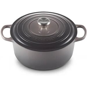 Le Creuset Signature Flint Cast Iron 24cm Round Casserole