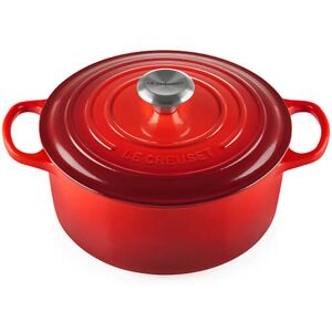 Le Creuset Signature Cerise Cast Iron 26cm Round Casserole